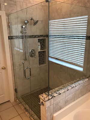 frameless shower doors